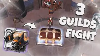 Triple Threat for a castle !! | CHIPS | EQMS | Albion Online ZVZ