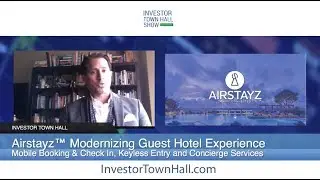 AIRSTAYZ™ Co-Founder Marco Soriano , Blockchain Solution for Travelers and Hotels