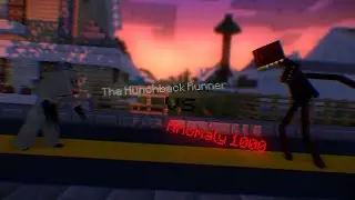 The Hunchback Runner vs Anomaly 1000 | Minecraft Battle Animation.