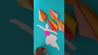 Easy Paper Fairy making #craft #fairy