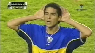 Boca vs. River - 3 a 0 - 8/4/2001