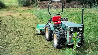 Brachfläche mulchen, Holder A30, Schlegelmulcher