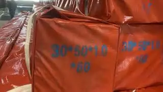 Packing of steel pipe