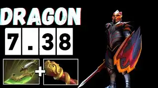 THIS NEW FIRE DRAGON WAS TOO OVERPOWERED !!! DRAGON KNIGHT DOTA 2