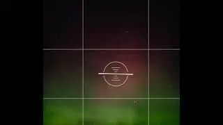 Meteor falling through the Northern Lights
