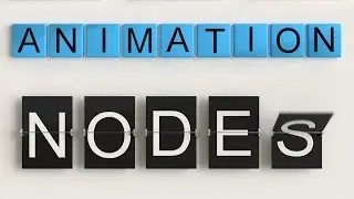 Animation Nodes Installation und Nutzung in Blender 2.8