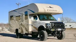 4x4 Ski Chateau! E350 Class C 4x4 conversion