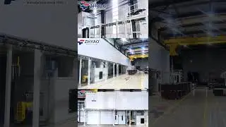 Railway Tie Plate Powder Coating Plant - Railroad Infrastructure Protection!  #powdercoatingline