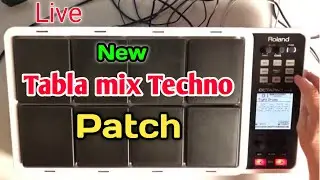 Tabla mix Techno Patch Review | Roland Spd 30 | Octapad music |