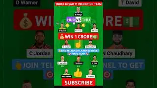 HUR vs THU Dream11 Prediction, Hobart Hurricanes vs Sydney Thunder BBL FINAL Dream11 Team Prediction