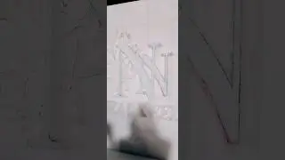 Lettering art | art ytra #shorts #ytshorts #art