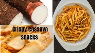 very tasty 😋 crispy  ಮರಗೆಣಸು  ಚಿಪ್ಸ್ l l l cassava snacks ll kannada ll