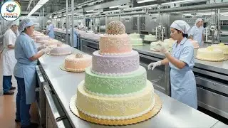 Inside India’s 5-color Xu Xe Factory: Sticky Rice Flour To Rainbow Wedding Cakes (Full Process)