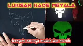 Lukisan pada kaos bisa menyala