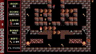 Paganitzu Episode 2 - Quest for the Silver Dagger &copy; 1991 Apogee Software - PC DOS - Gameplay