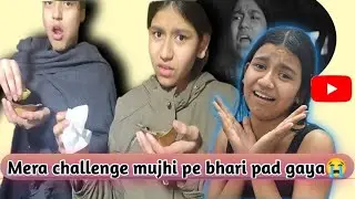 Pani Puri Eating Challenge With My Sister | Challenge tha, hasi bonus mein mil gayi 😂