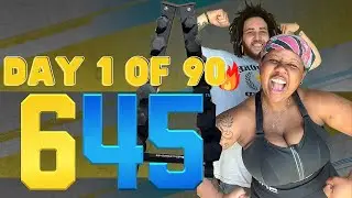 645 WORKOUT 2022 ! DAY 1 OF 90 💪🔥 HOME WORKOUT | MOMS POSTPARTUM FITNESS JOURNEY !