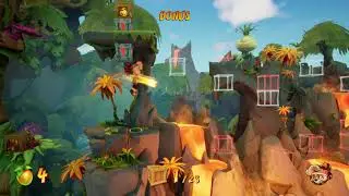Crash Bandicoot 4: It's About Time 106% Walkthrough - Blast to the Past (All Gems) - Part 27