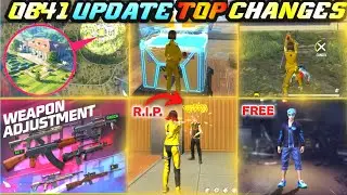 OB41 UPDATE ( TOP 10 BIGGEST CHANGES IN FREE FIRE)😱 MUST WATCH - GARENA FREE FIRE