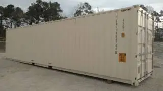 New 40'  HC Shipping Container