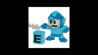 Mega Man Nanoblock Constructible Figure