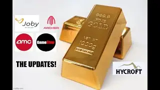 ОБНОВЛЕНИЯ! #ACHR #JOBY #AMC #GME #GOLD #SILVER #HYMC