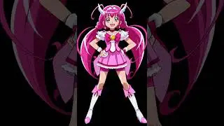 Pink Leaders in proton disco meme #prettycure