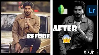 how to create dark  tone portrait in Snapseed/ Lightroom
