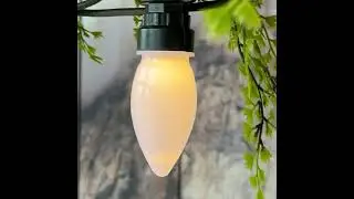 Гирлянда из лампочек Festival Party Lights 10 м, 20 ламп, ECO-020-C9-BWW, Winter Deco