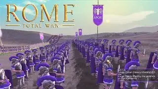 SPQR vs Gaul | Units Matched (Rome Total War)