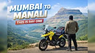 Mumbai to Manali Solo Bike Ride  EP 1 Mumbai to Indore  Long Distance Motorcycle Ride
