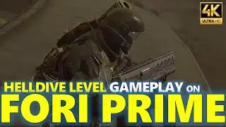 Helldivers 2 Vid58: Spartan X-divers jumping feet first at Helldive Level difficulty