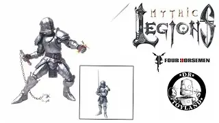 Valiant Knight Mythic Legions new style of articulation - action figure review Dr Toyland