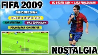 COBAIN !!! FIFA 2009 PPSSPP.Full Lisensi.Best Graphics.Android Offline.Real Face HD.