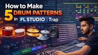 How to Make 5 Drum Patterns in FL Studio | Trap #flstudiohubtips #flstudio