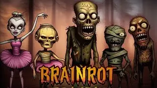 BRAINROT Zombie adalah anomali zombie dari Merge Fellas terbaru tahun 2025. | #games #mergefellas