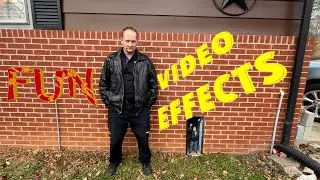 GREEN SCREEN FUN  Flying Car & Door Scene