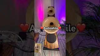 Audiophile HiEnd Analogue Home Stereo Sound System ❤️ ODEON AUDIO Horn Speakers 🔊 #highend #hifi