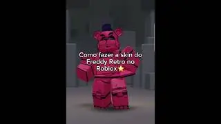 IB: Nashiro6 (on ttk) Freddy Retro Roblox #fnaf #shorts #roblox