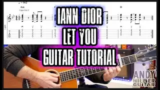 iann Dior Let You Guitar Tutorial