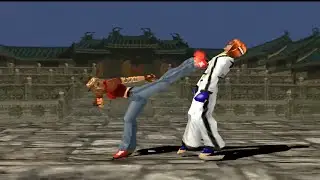 Tekken 3 Julia Chang learn Taekwondo with Hwoarang 2