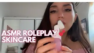 ✨ ASMR Skincare Routine | Limpieza facial relajante + sonidos suaves ✨