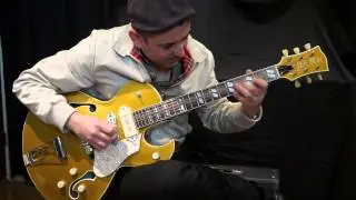 The Memphiz Kat Ali Kat Guitar in the Style of Brian Setzer