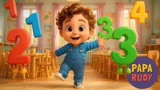 Dancing Numbers 🔢 Let&rsquo;s Count 1&ndash;10 | Kids Song Paparudy