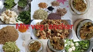 Instant mix veg. pickle(anchar)