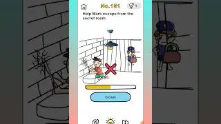 Brain Out Level 151 Help mark escape from the secret room