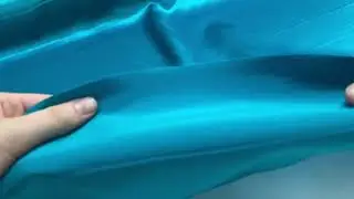 Charmeuse Silk- Maldives Blue #7574