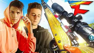 My Sniping IMPRESSED FaZe Clan on COD Warzone.. (wow..)