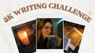 Writing 5,000 Words in One Day | Writing Challenge Vlog