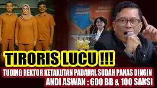 TIRORIS LUCU! Tuding Rektor UGM Ketakutan Padahal Sudah Panas Dingin, Andi Aswan: 800 BB & 100 Saksi